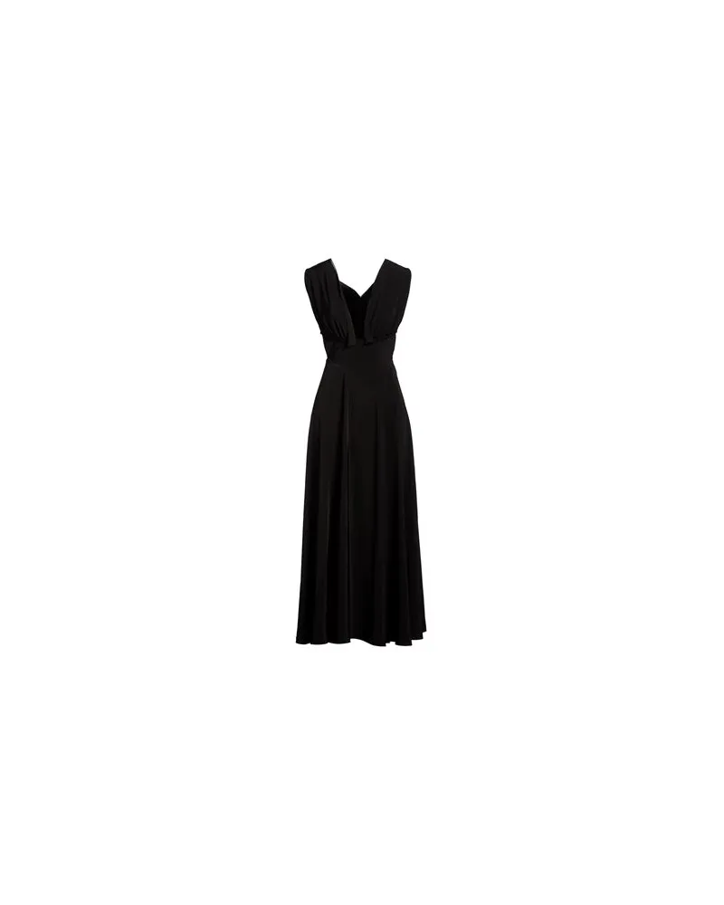 Yohji Yamamoto KLEIDER - Maxi-Kleiderauf YOOX.COM Schwarz