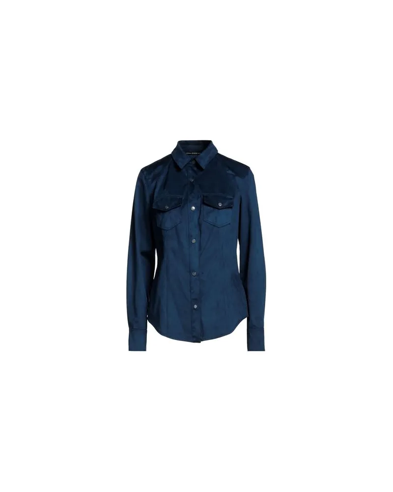 Guess TOPS - Hemdenauf YOOX.COM Nachtblau