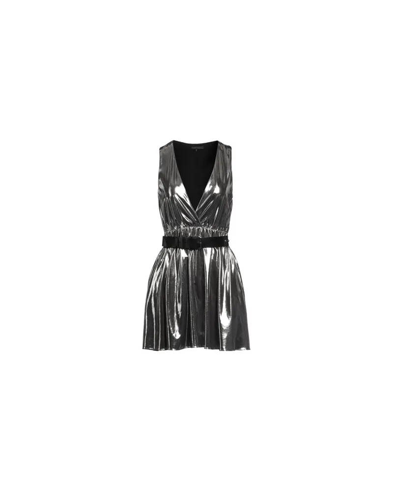 Patrizia Pepe KLEIDER - Mini-Kleiderauf YOOX.COM Silber