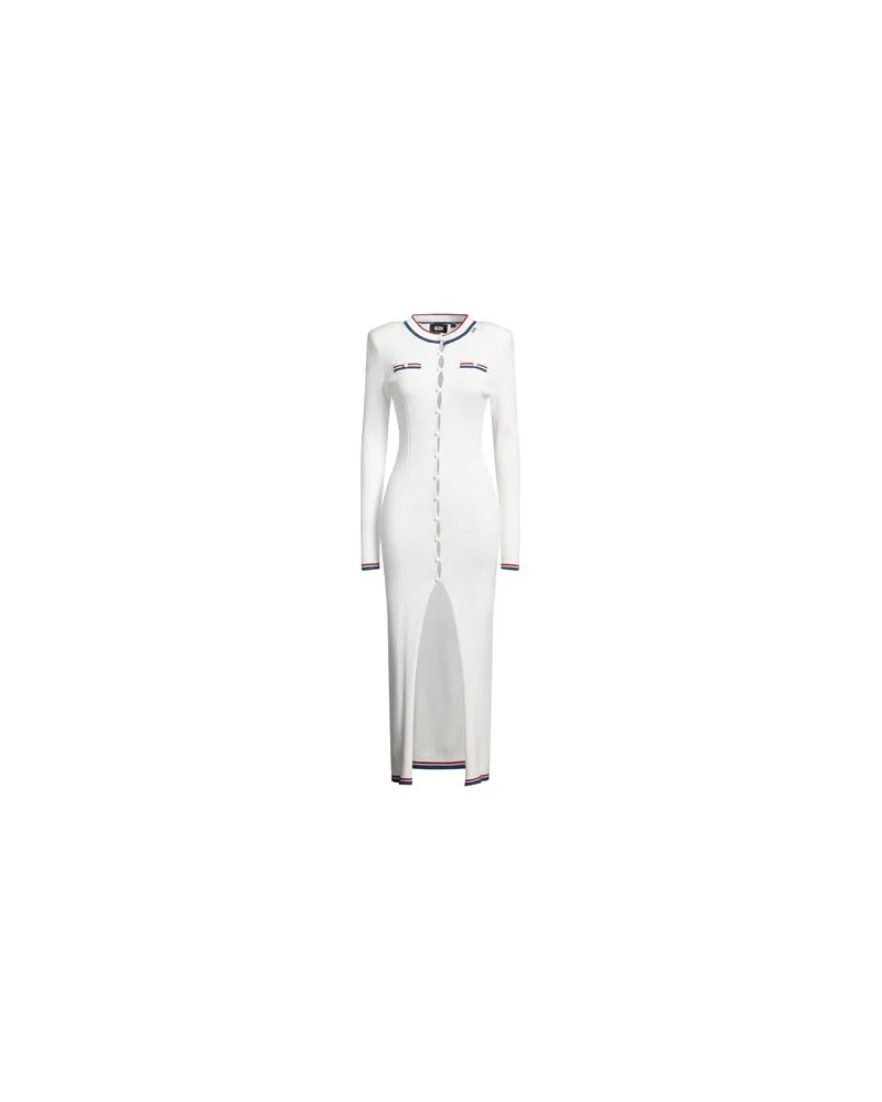 GCDS KLEIDER - Maxi-Kleiderauf YOOX.COM Weiß