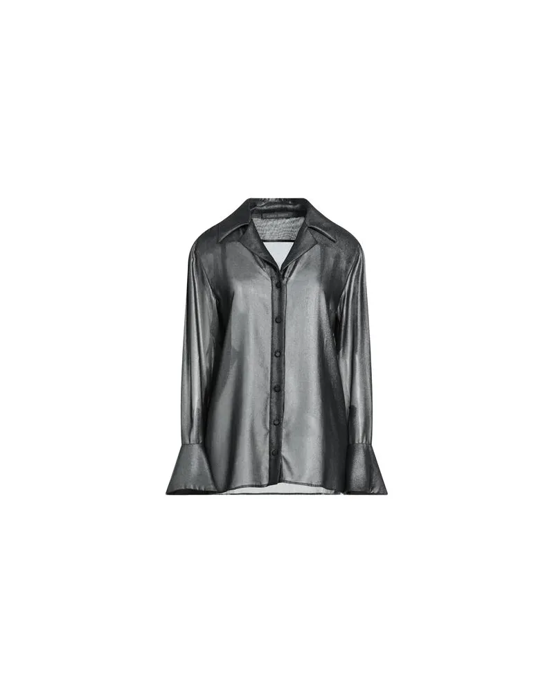 Alberta Ferretti TOPS - Hemdenauf YOOX.COM Blei