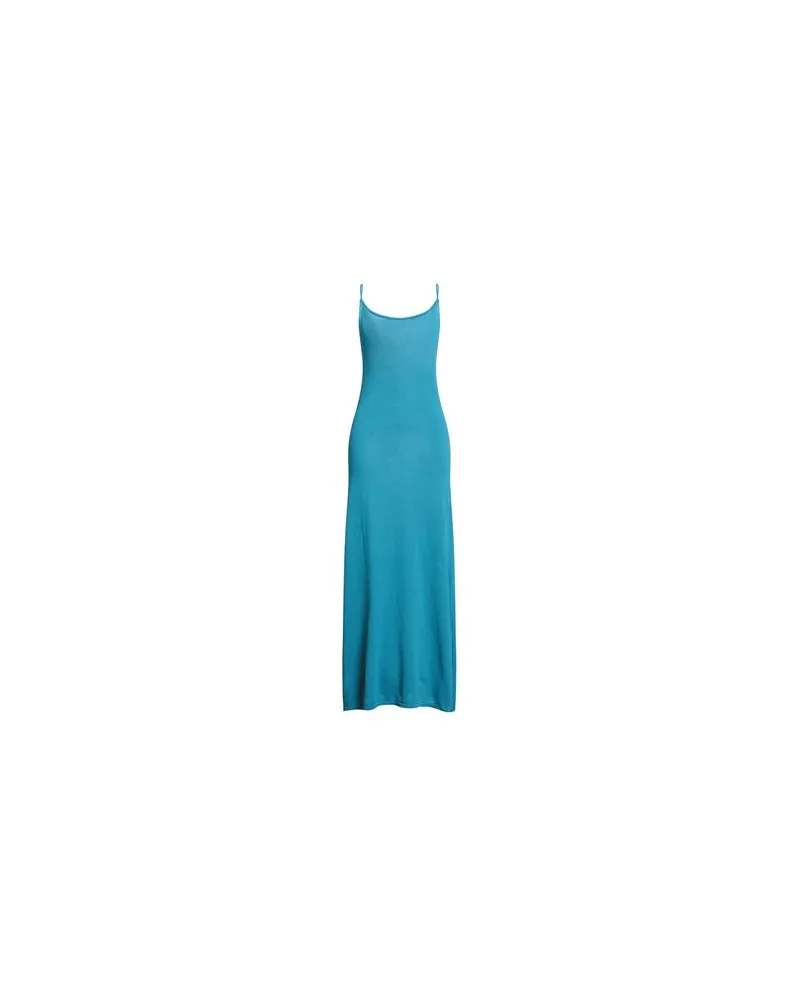 Daniele Fiesoli KLEIDER - Maxi-Kleiderauf YOOX.COM Aquamarin