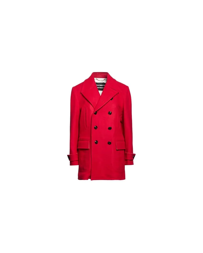 Department 5 JACKEN & MÄNTEL - Mäntelauf YOOX.COM Tomatenrot