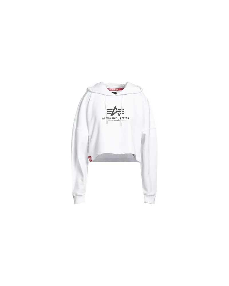 Alpha Industries TOPS - Sweatshirtsauf YOOX.COM Weiß