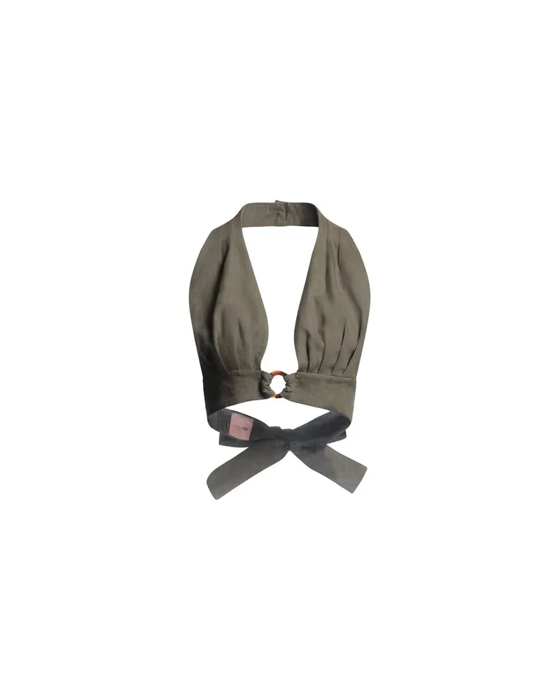 La Semaine Paris TOPS - Topsauf YOOX.COM Militärgrün