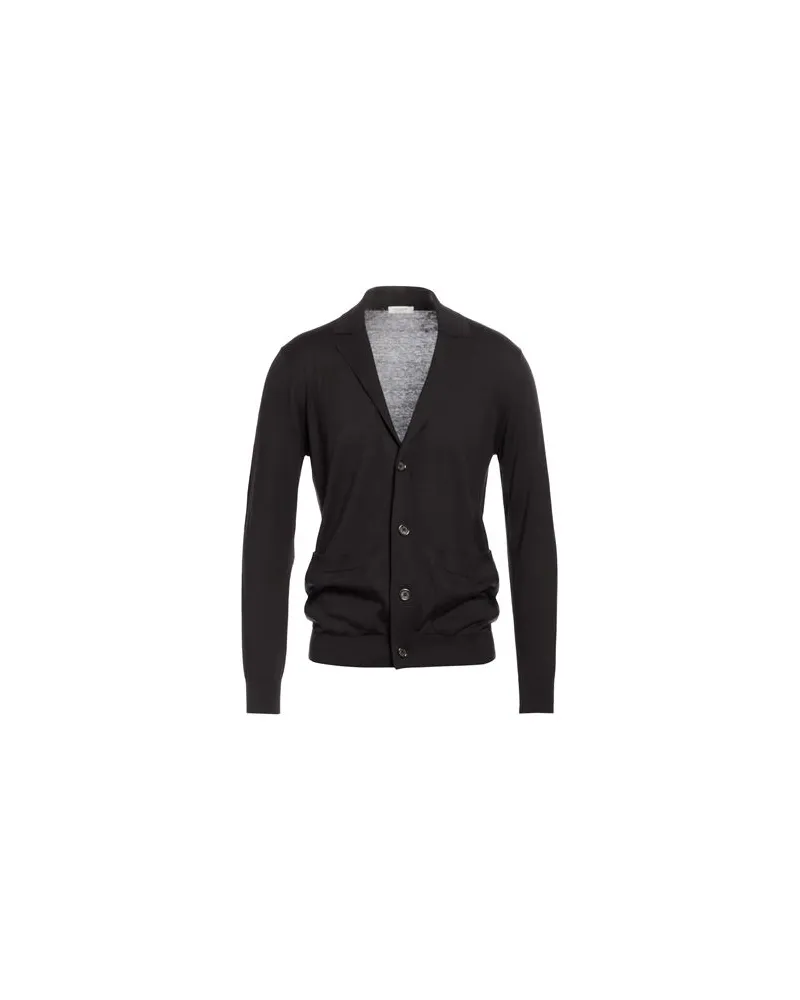 Paolo Pecora Milano STRICKWAREN - Strickjackenauf YOOX.COM Schwarz