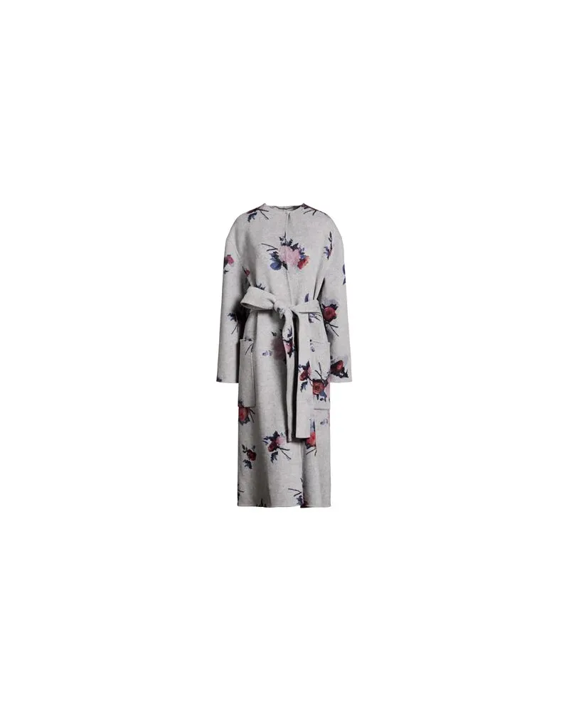 Erdem JACKEN & MÄNTEL - Mäntelauf YOOX.COM Hellgrau
