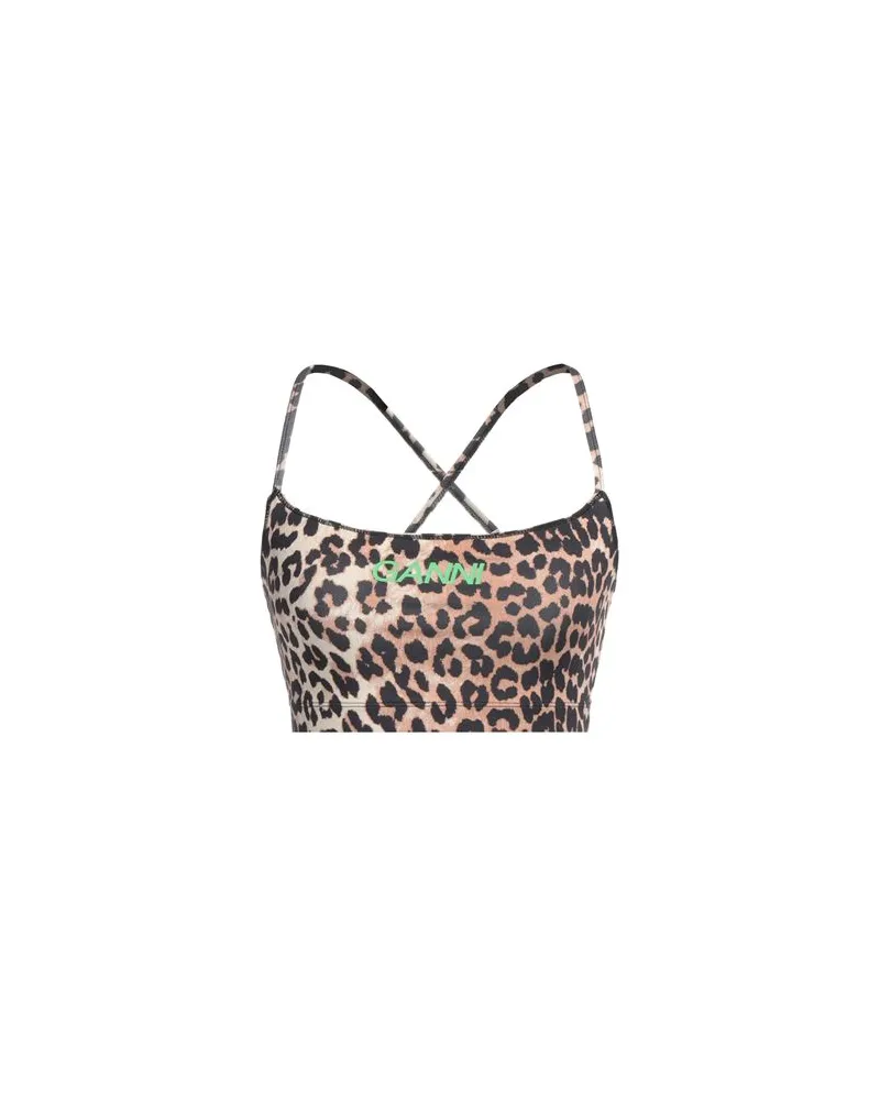 Ganni TOPS - Topsauf YOOX.COM Beige