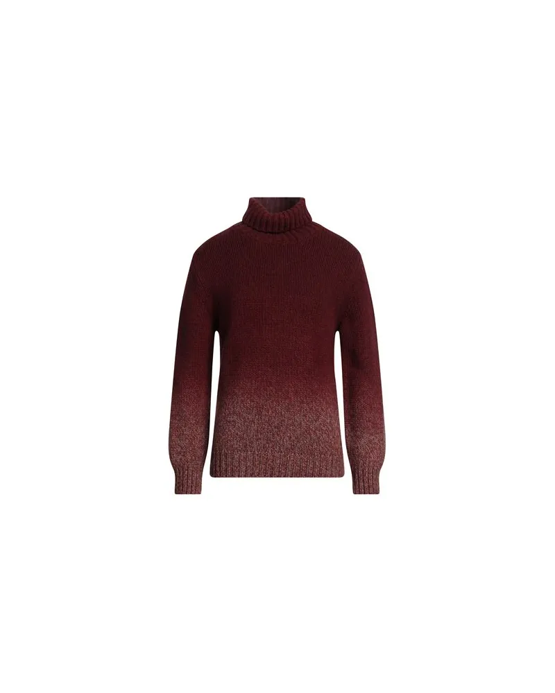 Zanone STRICKWAREN - Rollkragenpulloverauf YOOX.COM Bordeaux