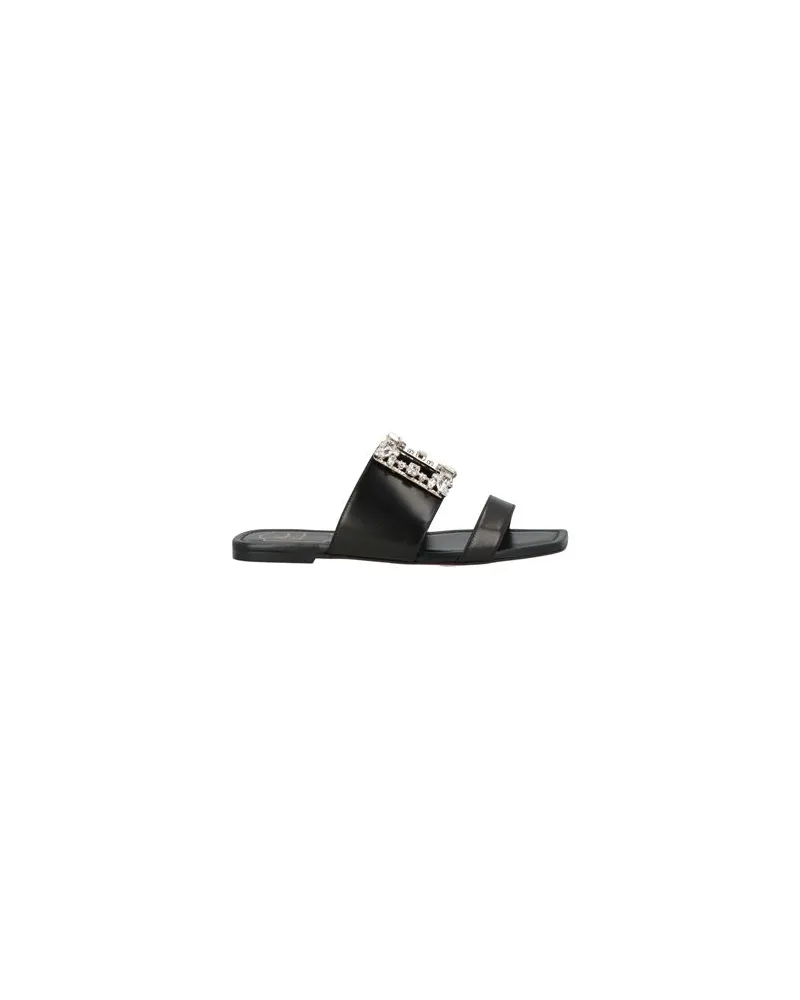 Roger Vivier SCHUHE - Sandalenauf YOOX.COM Schwarz