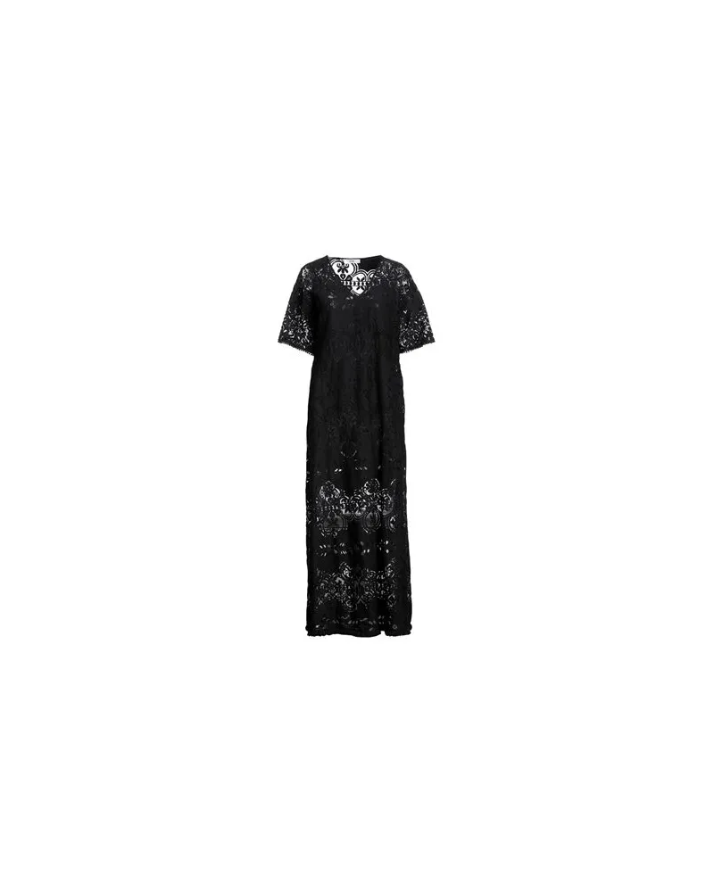 Suoli KLEIDER - Maxi-Kleiderauf YOOX.COM Schwarz
