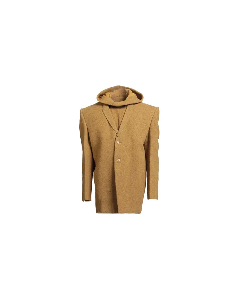 Rick Owens JACKEN & MÄNTEL - Mäntelauf YOOX.COM Senf
