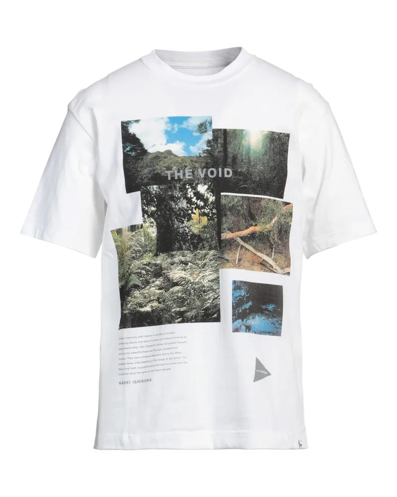 and wander T-shirts Weiß