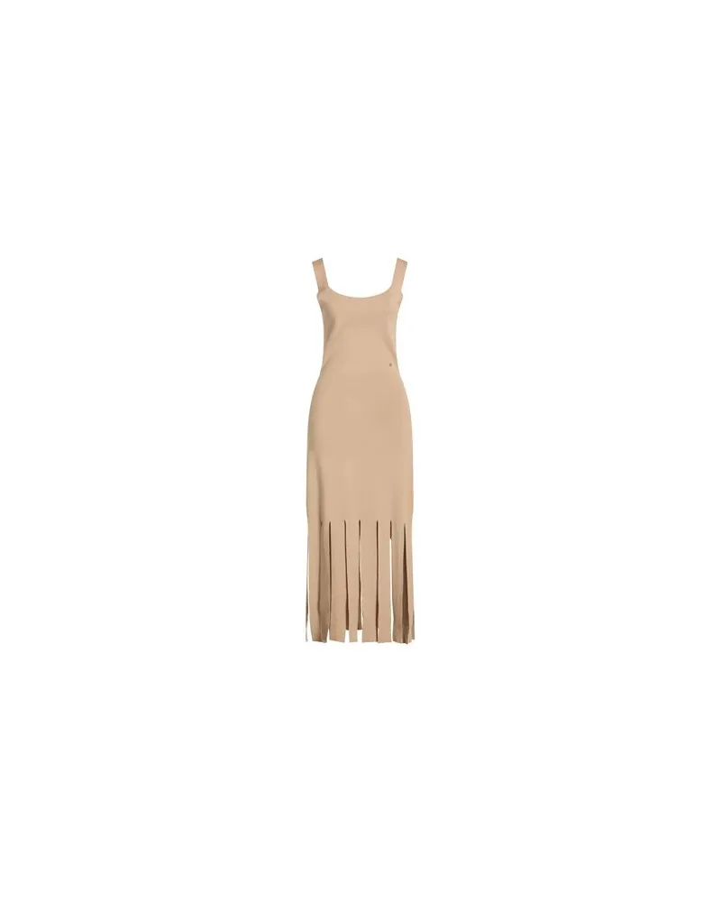 ottod’Ame KLEIDER - Maxi-Kleiderauf YOOX.COM Sand