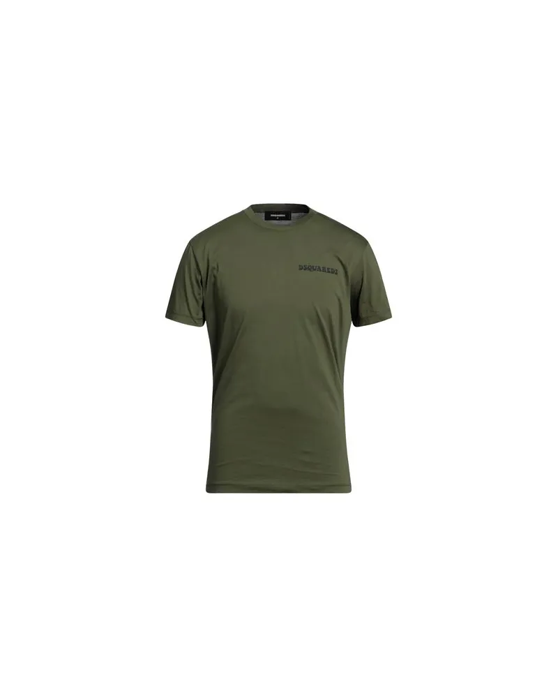 Dsquared2 TOPS - T-shirtsauf YOOX.COM Militärgrün