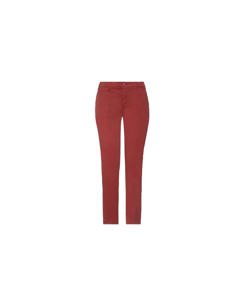 40Weft HOSEN & RÖCKE - Hosenauf YOOX.COM Ziegelrot