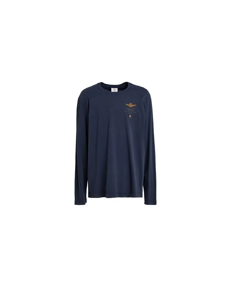 Aeronautica Militare TOPS - T-shirtsauf YOOX.COM Nachtblau