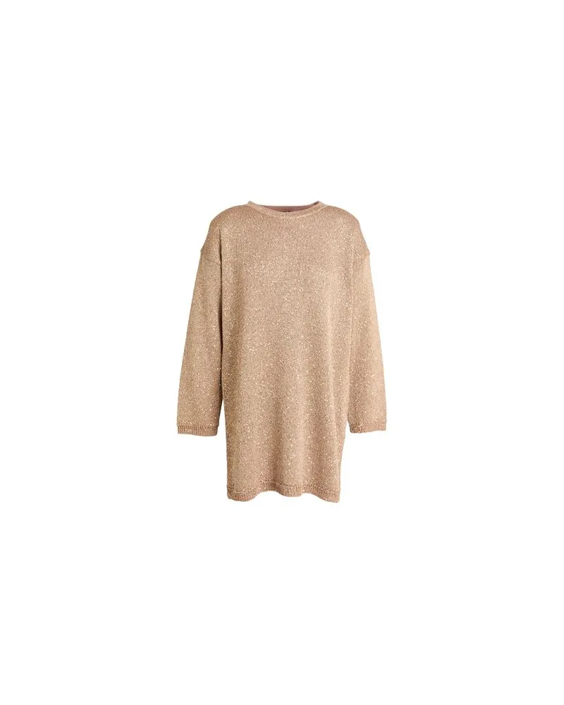 Simona Corsellini KLEIDER - Mini-Kleiderauf YOOX.COM Kamel
