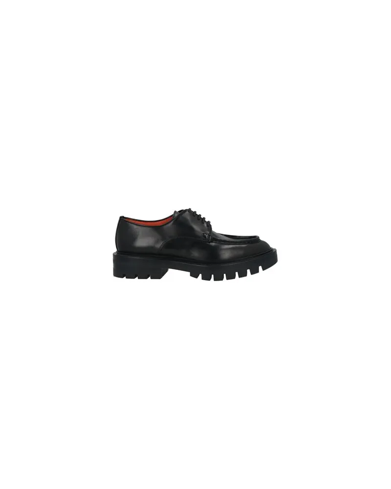 Santoni SCHUHE - Schnürschuheauf YOOX.COM Schwarz
