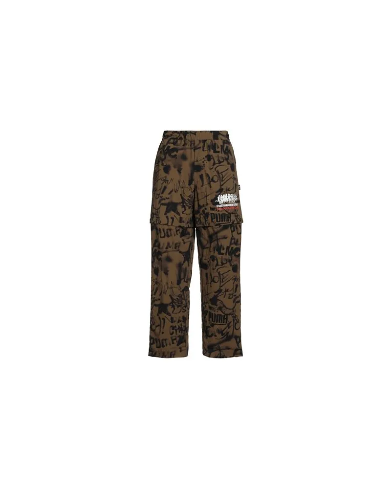Puma X LOST MANAGEMENT CITIES - HOSEN & RÖCKE - Hosenauf YOOX.COM Militärgrün