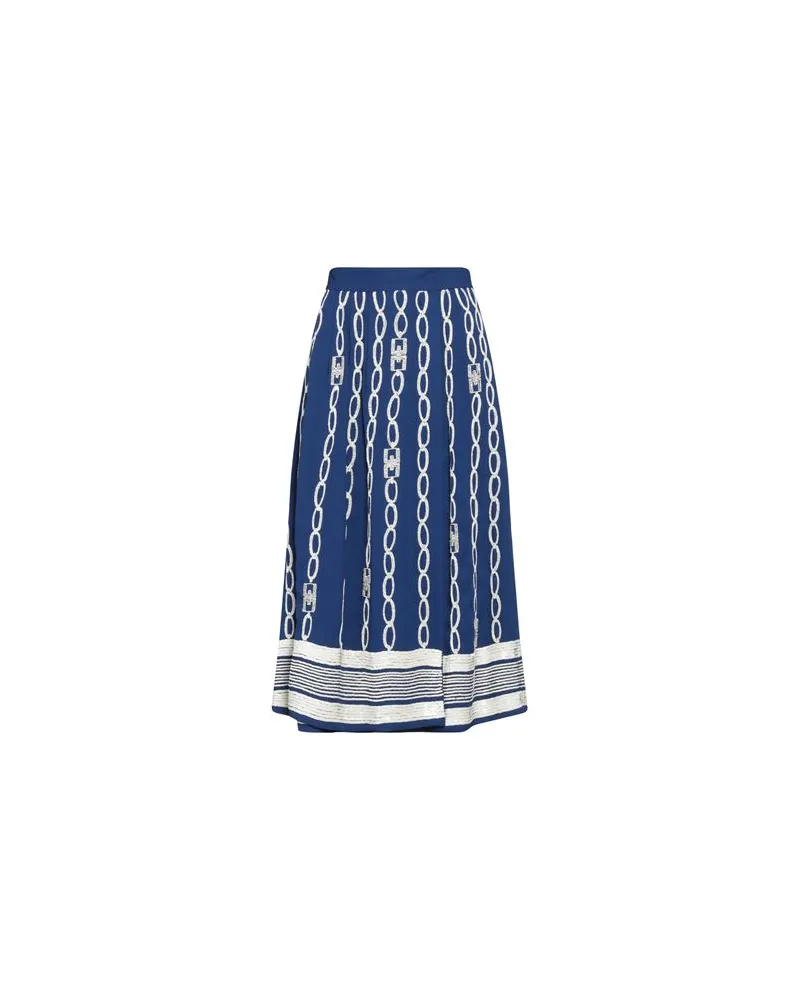 Elisabetta Franchi HOSEN & RÖCKE - Midi-Röckeauf YOOX.COM Königsblau