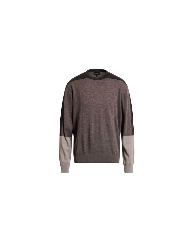 Emporio Armani STRICKWAREN - Pulloverauf YOOX.COM Schokobraun