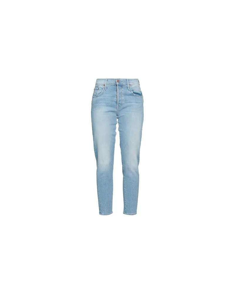 Mother HOSEN & RÖCKE - Jeanshosenauf YOOX.COM Blau