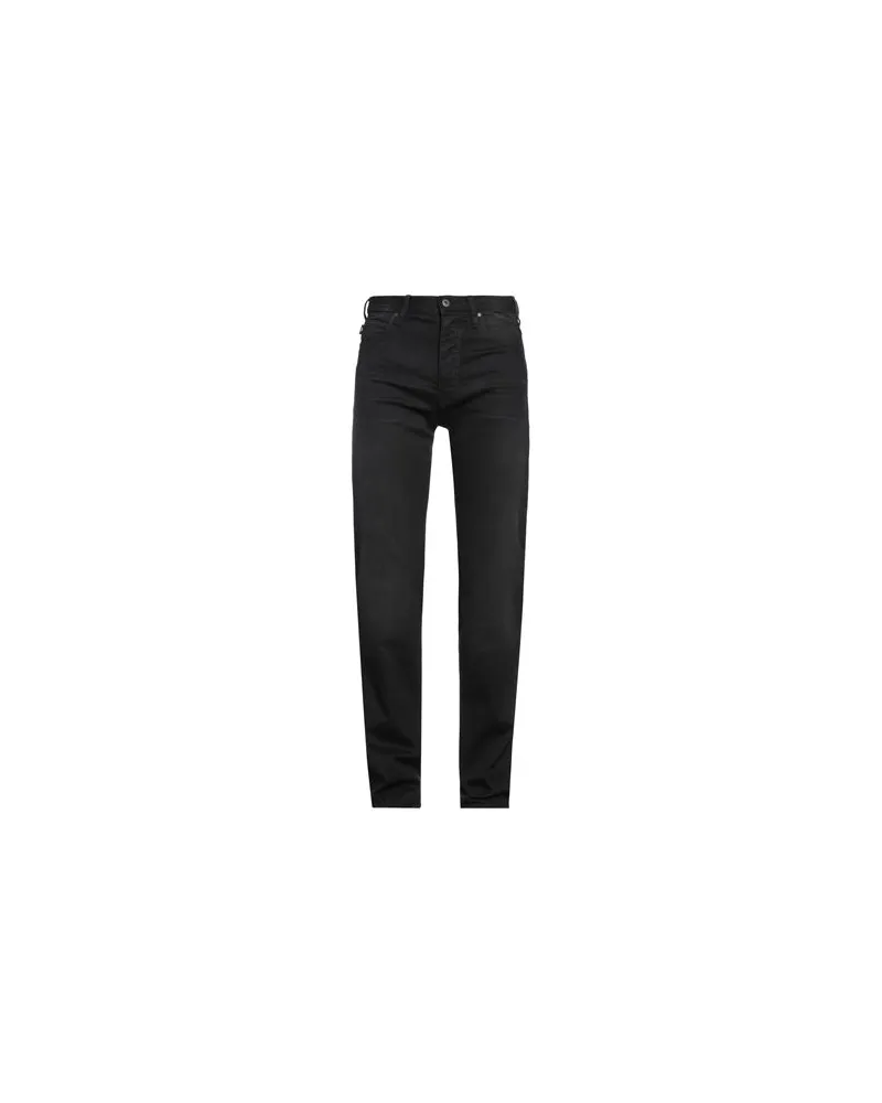 Emporio Armani HOSEN & RÖCKE - Jeanshosenauf YOOX.COM Schwarz