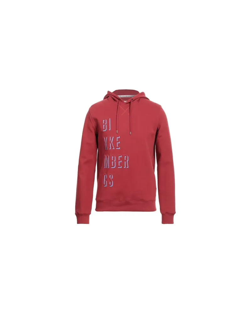 Bikkembergs TOPS - Sweatshirtsauf YOOX.COM Ziegelrot