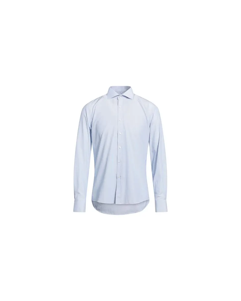 Egon von Furstenberg TOPS - Hemdenauf YOOX.COM Hellblau