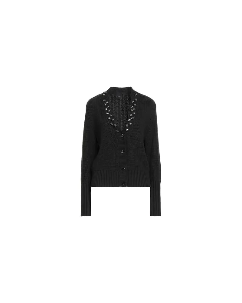 Pinko STRICKWAREN - Strickjackenauf YOOX.COM Schwarz