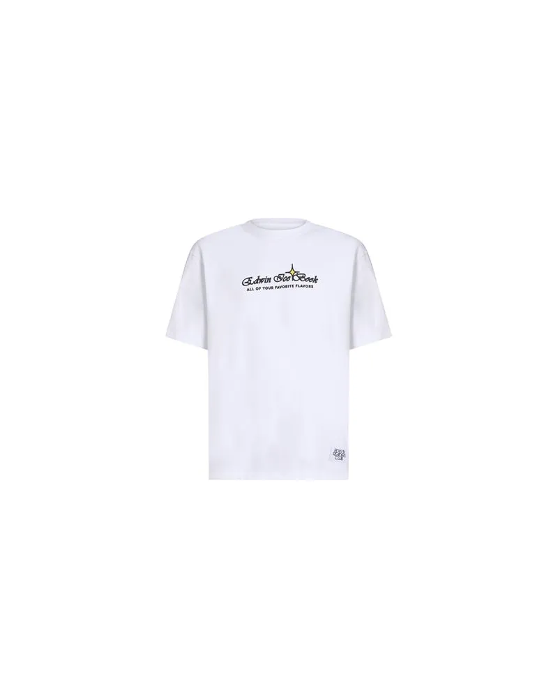 Edwin Jeans TOPS - T-shirtsauf YOOX.COM Weiß