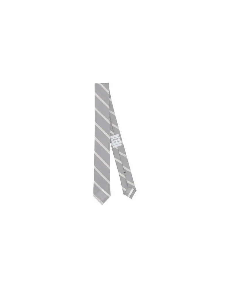 Thom Browne ACCESSOIRES - Krawatten & Fliegenauf YOOX.COM Grau