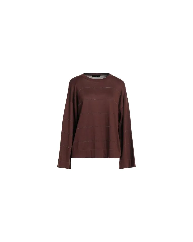 Fabiana Filippi STRICKWAREN - Pulloverauf YOOX.COM Schokobraun