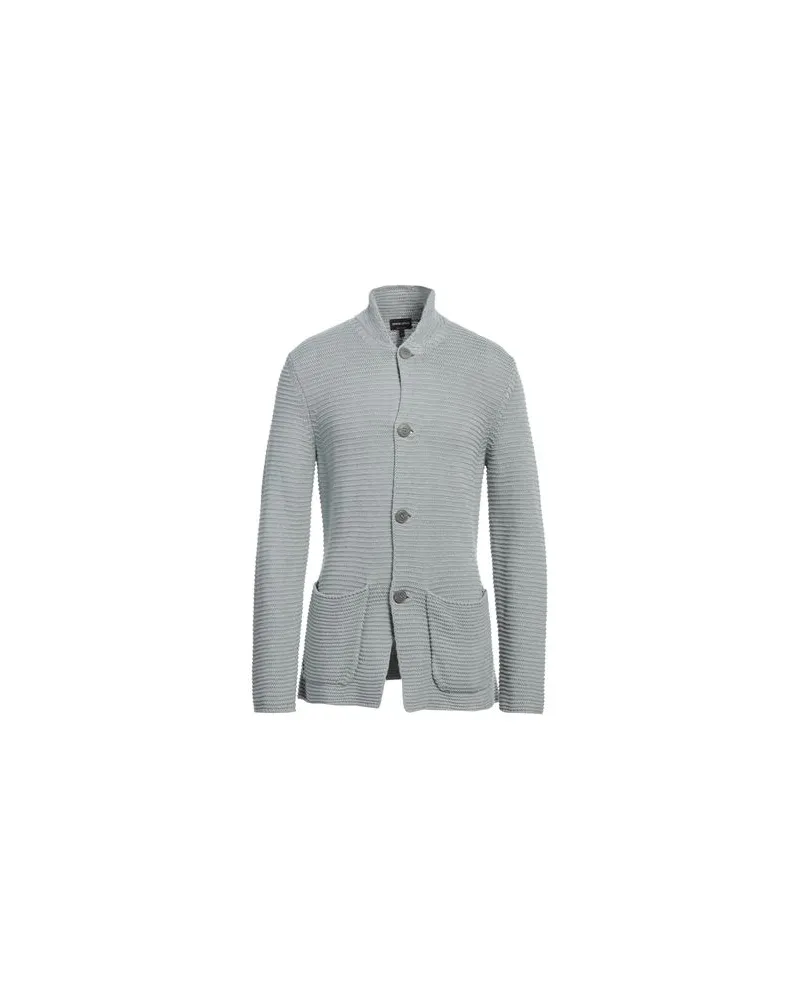 Giorgio Armani STRICKWAREN - Strickjackenauf YOOX.COM Himmelblau