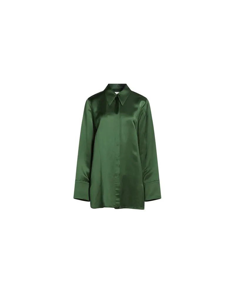 Jil Sander TOPS - Hemdenauf YOOX.COM Militärgrün