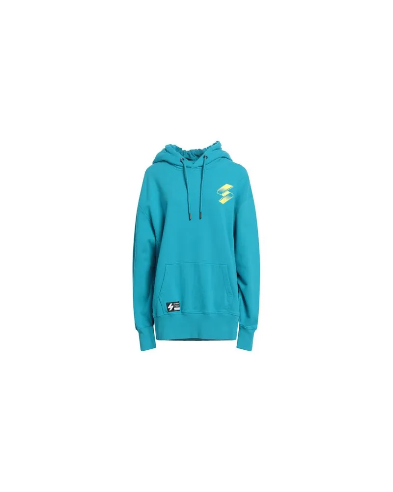 Superdry. TOPS - Sweatshirtsauf YOOX.COM Tūrkis