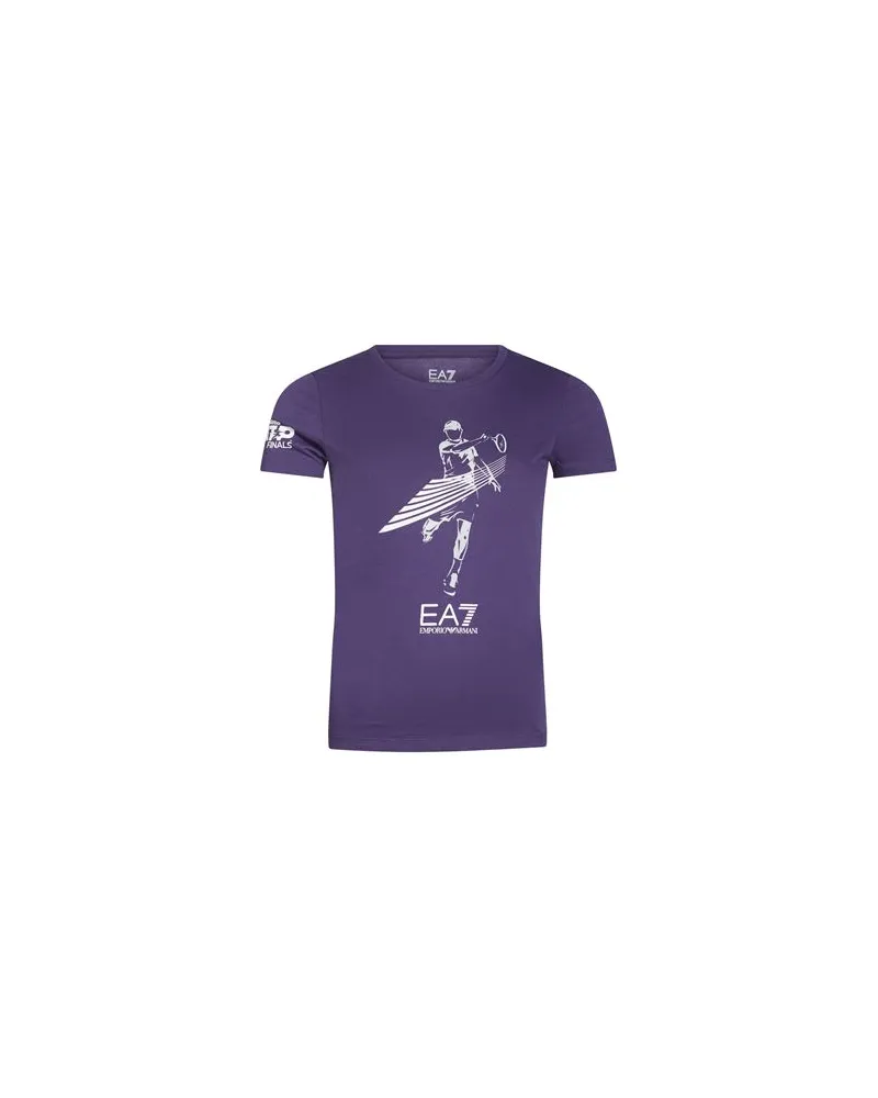 EA7 TOPS - T-shirtsauf YOOX.COM Violett