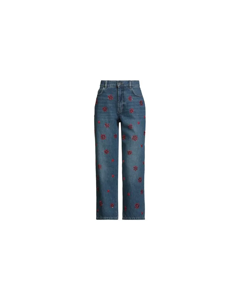 Max Mara HOSEN & RÖCKE - Jeanshosenauf YOOX.COM Blau