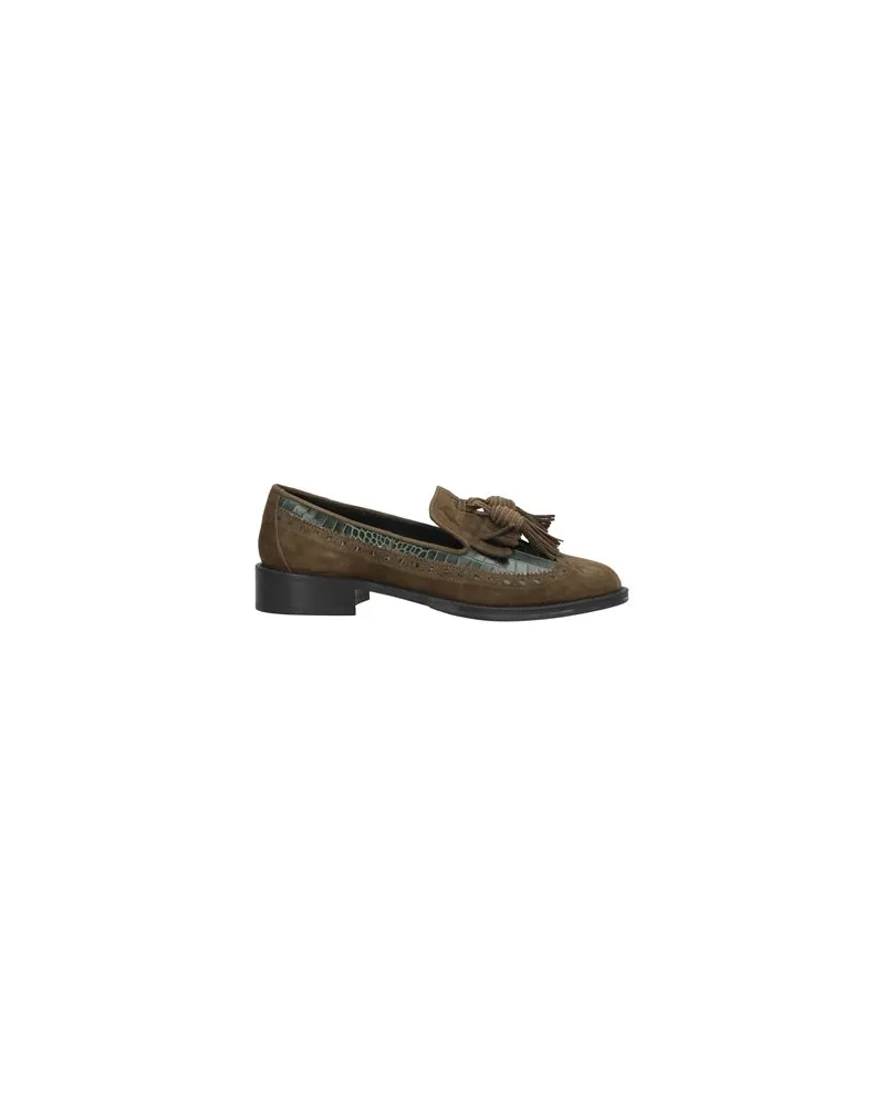 Creative SCHUHE - Mokassinsauf YOOX.COM Militärgrün
