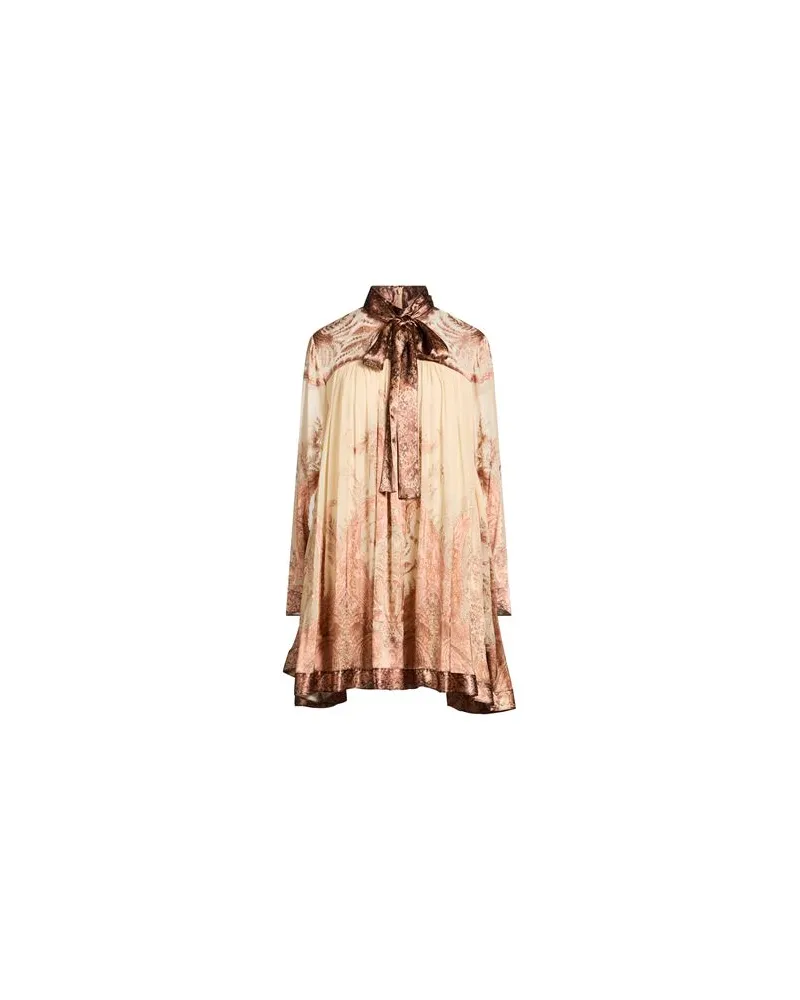 Zimmermann KLEIDER - Mini-Kleiderauf YOOX.COM Hellbraun