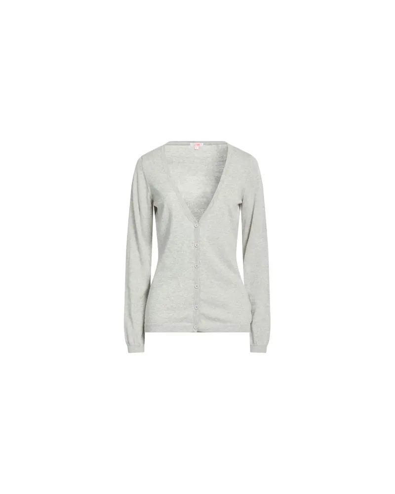 Sun68 STRICKWAREN - Strickjackenauf YOOX.COM Hellgrau