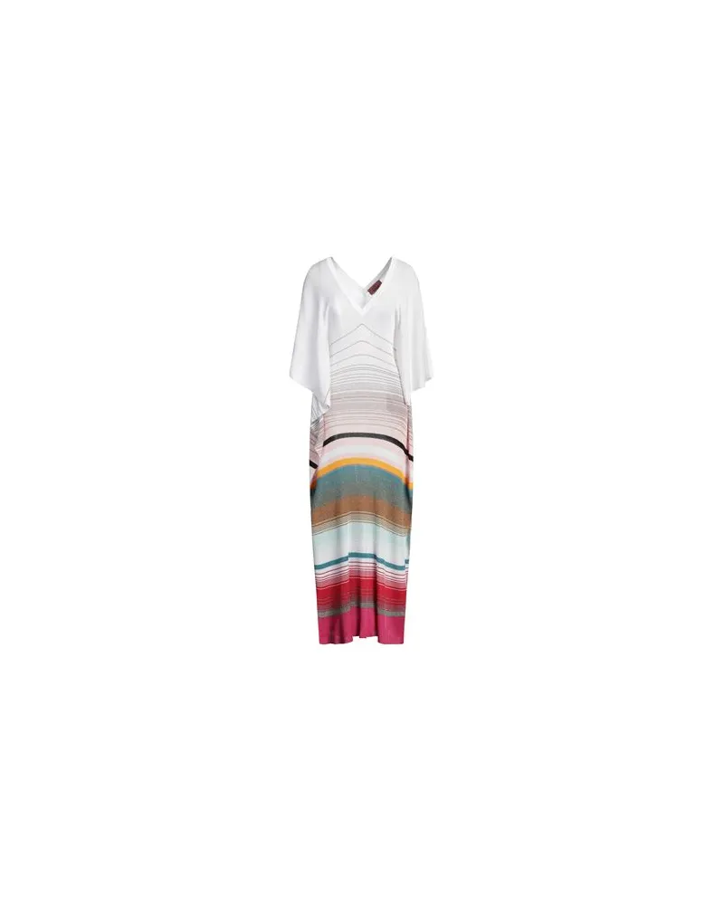 Missoni KLEIDER - Maxi-Kleiderauf YOOX.COM Weiß