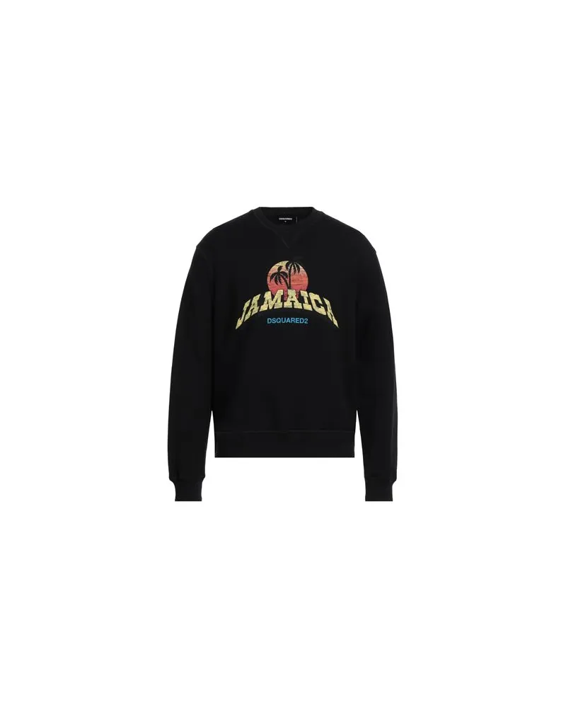 Dsquared2 TOPS - Sweatshirtsauf YOOX.COM Schwarz