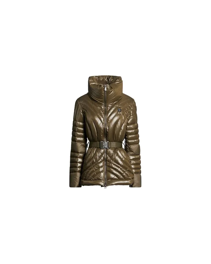 Blauer JACKEN & MÄNTEL - Pufferjacken & Daunenjackenauf YOOX.COM Militärgrün