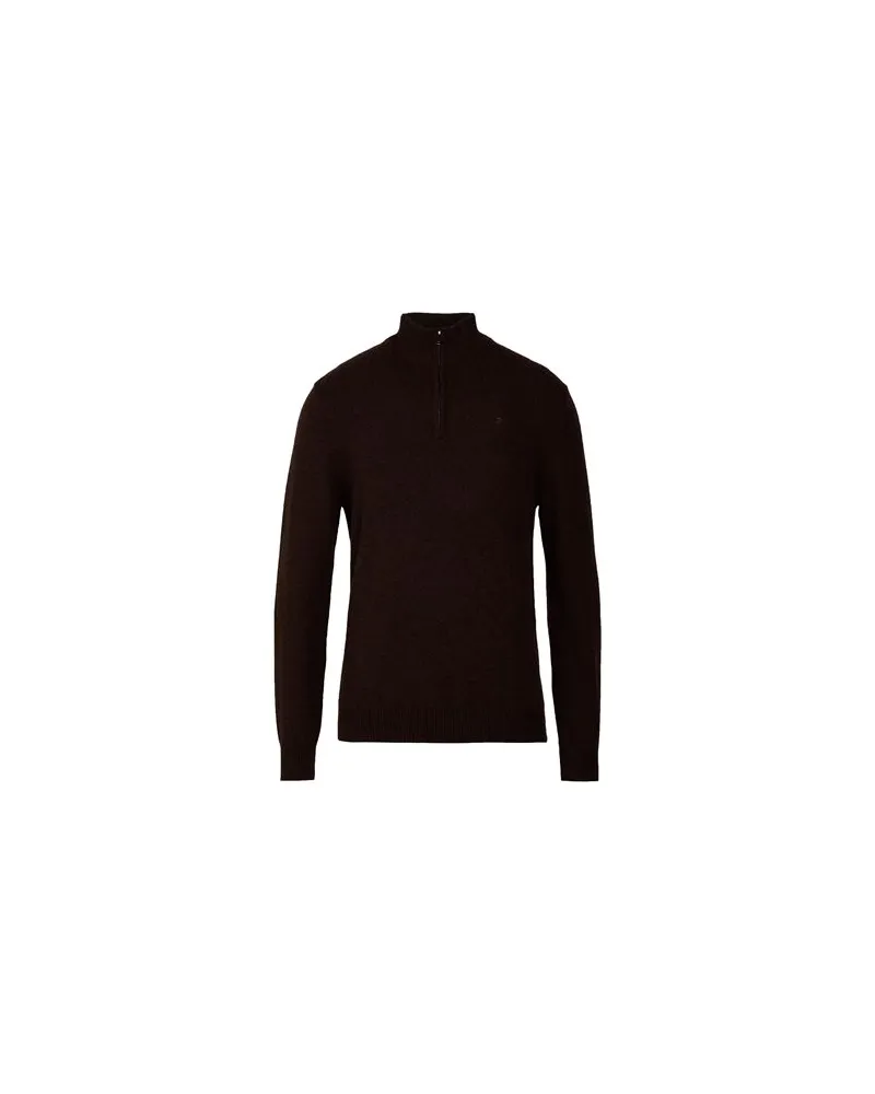 Hackett STRICKWAREN - Rollkragenpulloverauf YOOX.COM Schokobraun