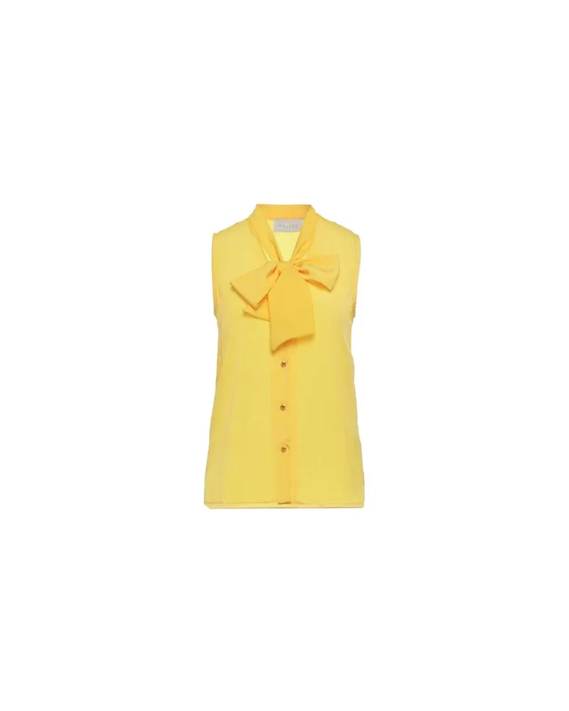 Gaëlle Bonheur TOPS - Hemdenauf YOOX.COM Gelb