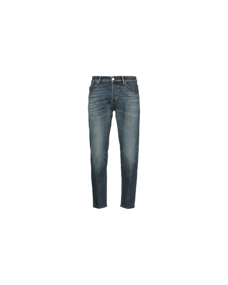 PT TORINO HOSEN & RÖCKE - Jeanshosenauf YOOX.COM Blau