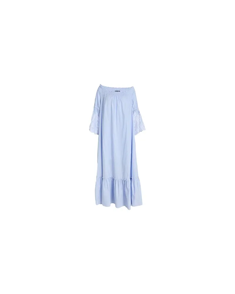 Daniela Drei KLEIDER - Maxi-Kleiderauf YOOX.COM Azurblau