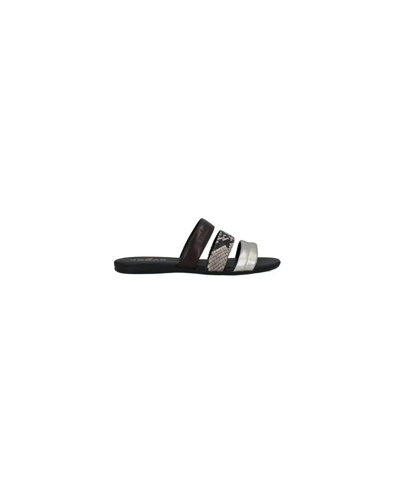Hogan SCHUHE - Sandalenauf YOOX.COM Silber
